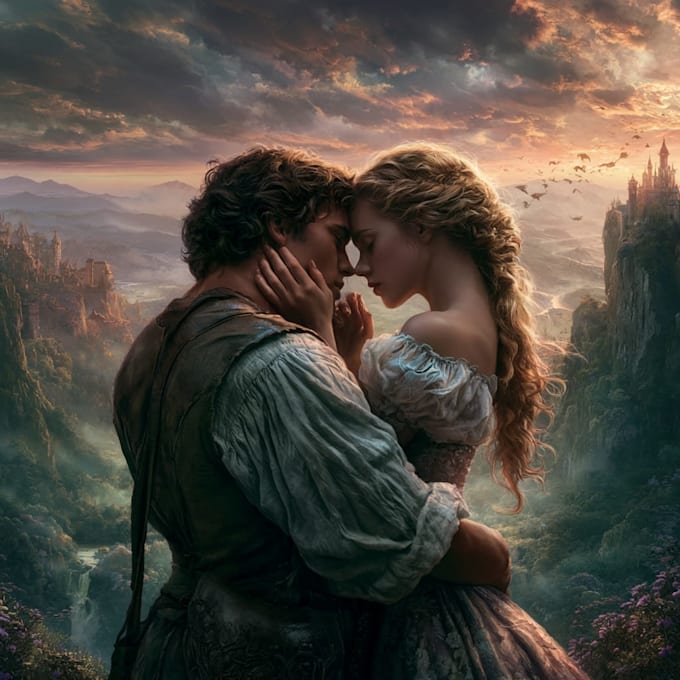 design fantasy, romance and sci fi book covers