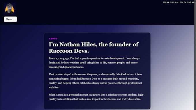 create you a professional and functioning website