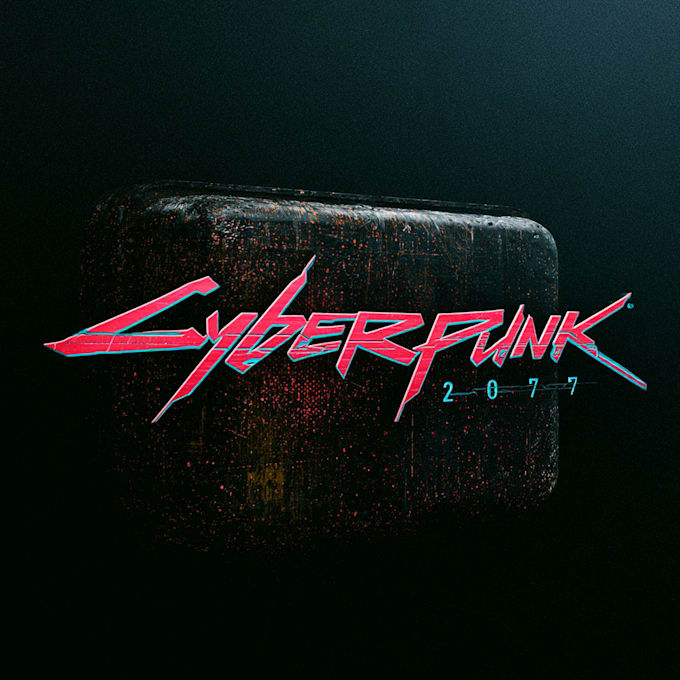 do a fancy typography logo cyberpunk or mecha