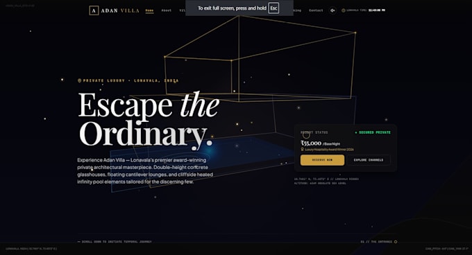build a premium responsive 3d website