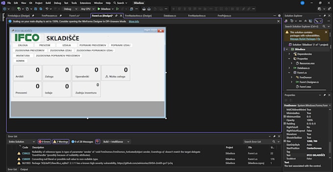 develop custom windows and android applications