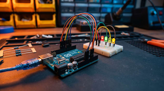 do robotic project on ardiuno esp and circuits
