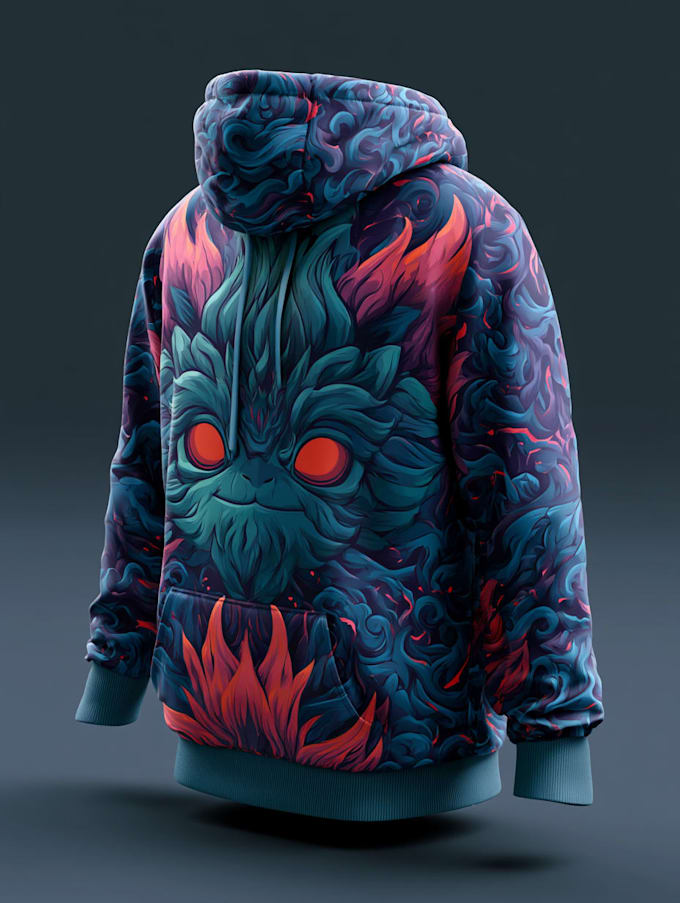 create custom hoodie artwork for print on demand