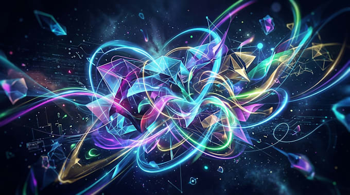 design cool abstract digital art