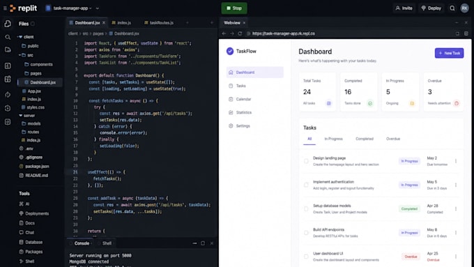 build build saas website in lovable, bolt, replit and thunder ai