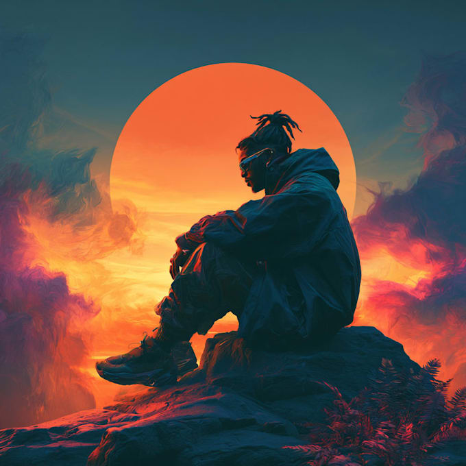 design album cover art or single artwork