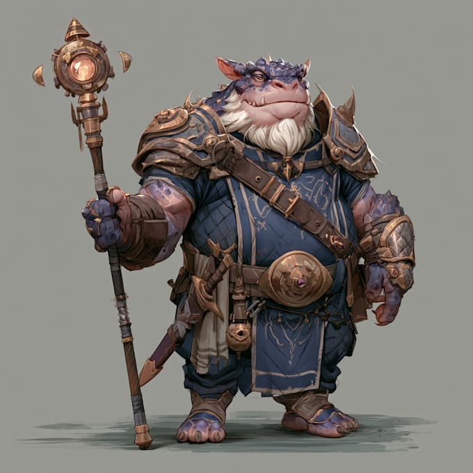 dnd character or dnd character design