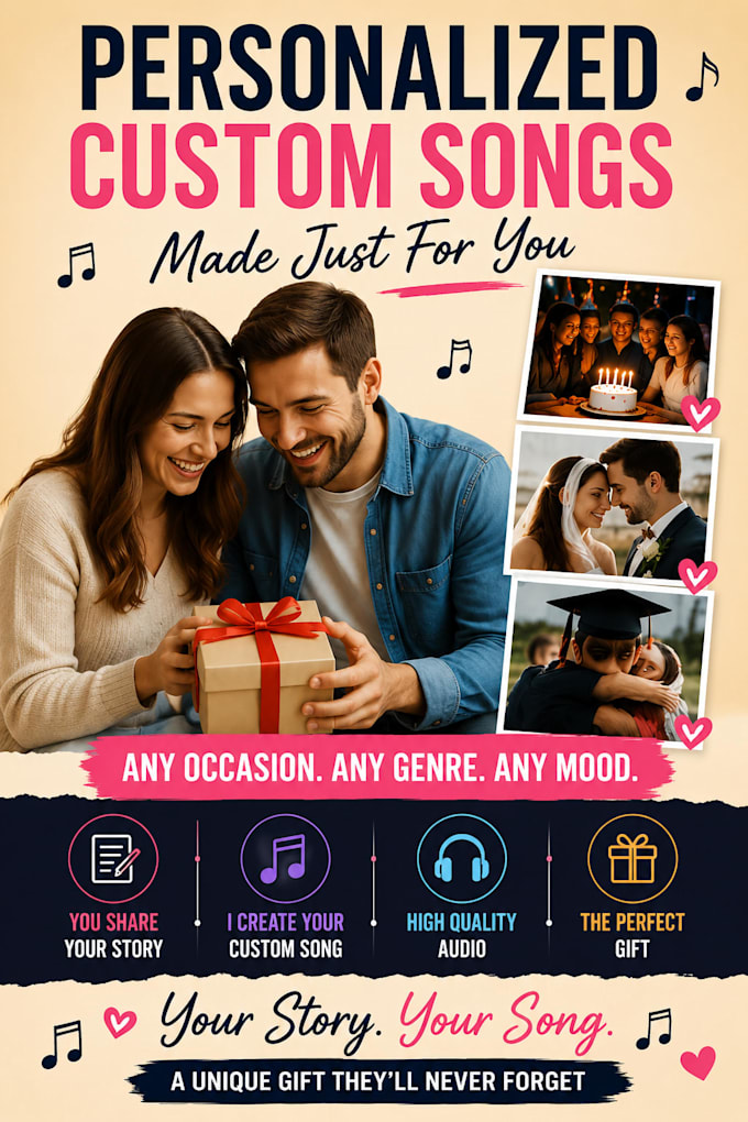 create a personalized custom song for any occasion