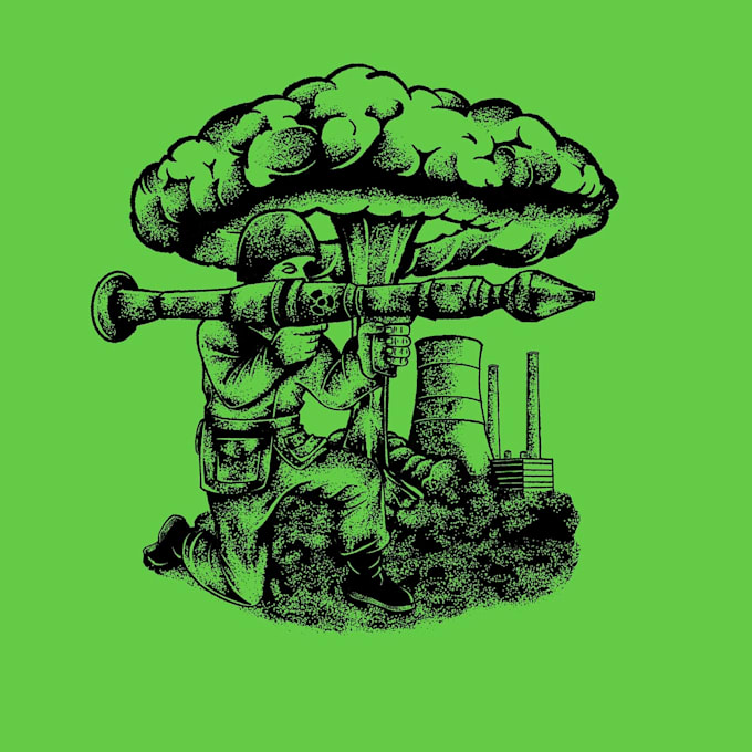 make artwork for merch, cover vinyl, logo ,etc