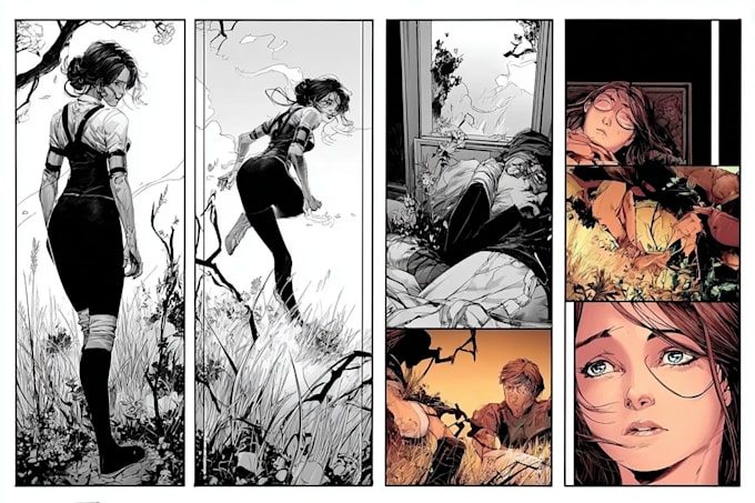 design custom comic strips with storytelling