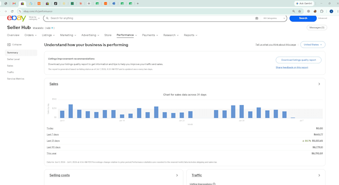 manage your ebay store and optimize SEO listings