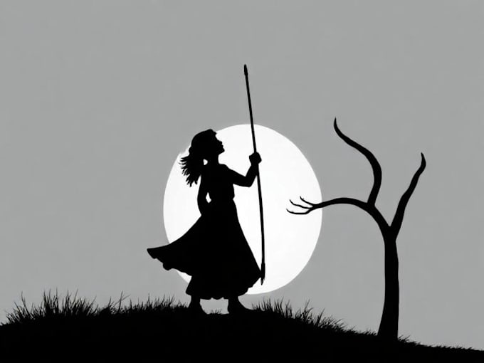 make silhouette and silhouette logo from your photos