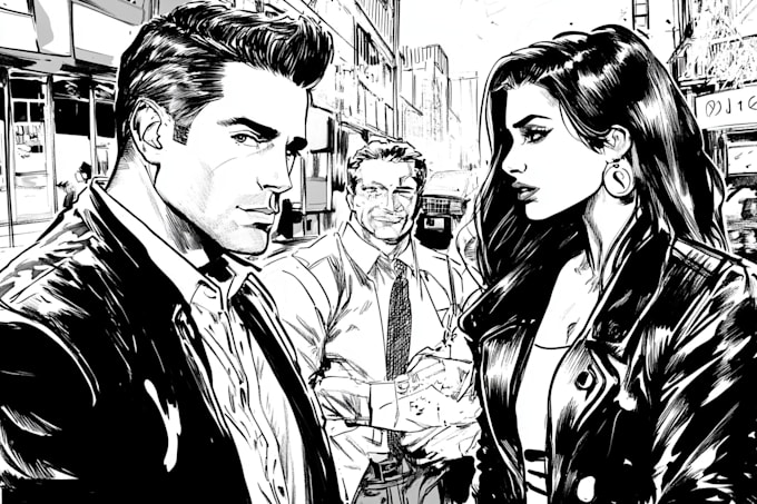 comic book, comic illustration, comic graphic novel