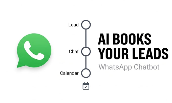 build ai powered whatsapp bot that books leads for your business custom chatbot