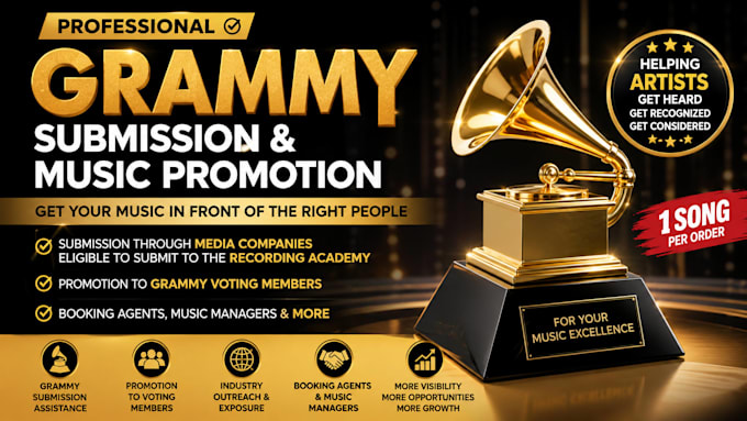 submit your eligible music for grammy awards nomination