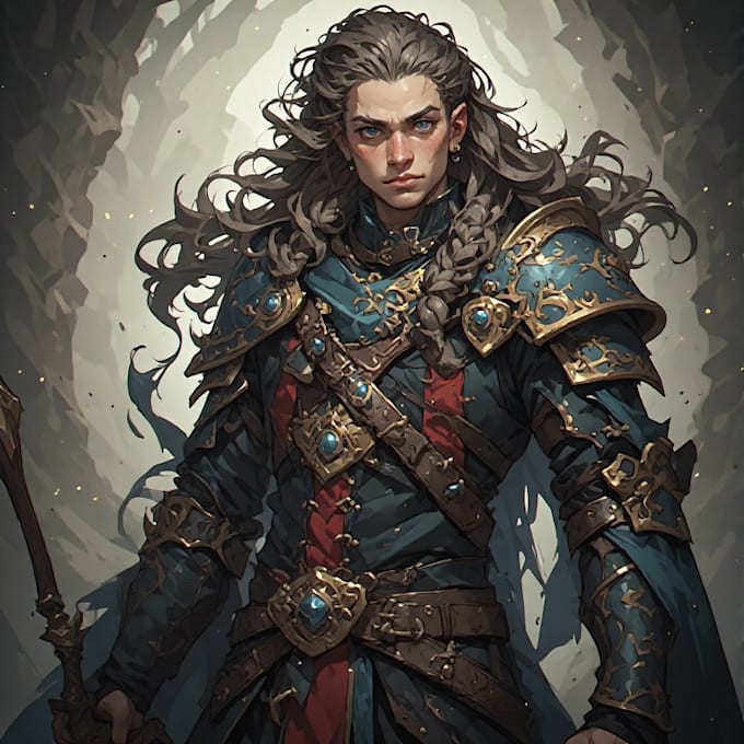 fantasy character art and fantasy character art