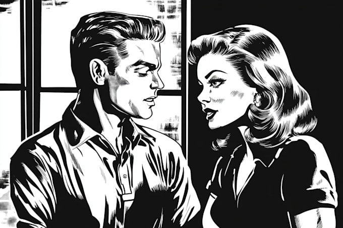 create comic book art