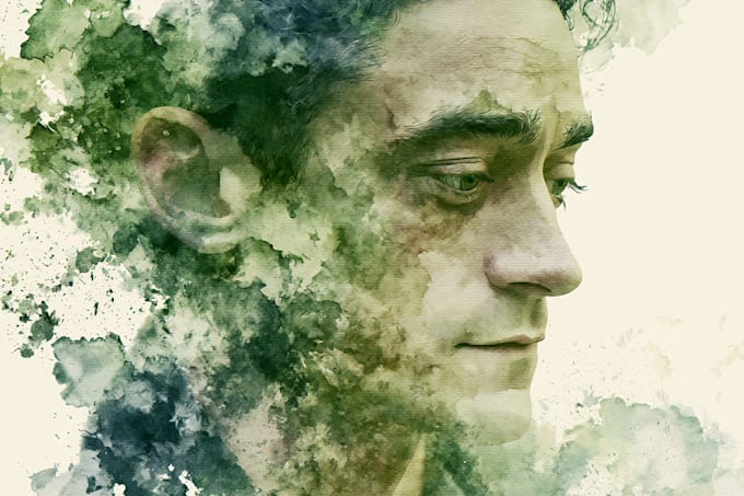 create a custom watercolor illustration