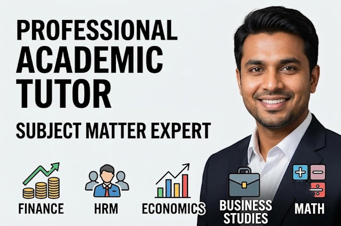 provide expert business studies tutoring and academic guidance