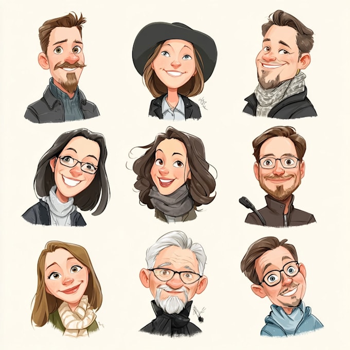 draw a caricature, cartoon caricatures