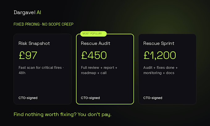 audit your ai built or vibe coded app for security and bugs
