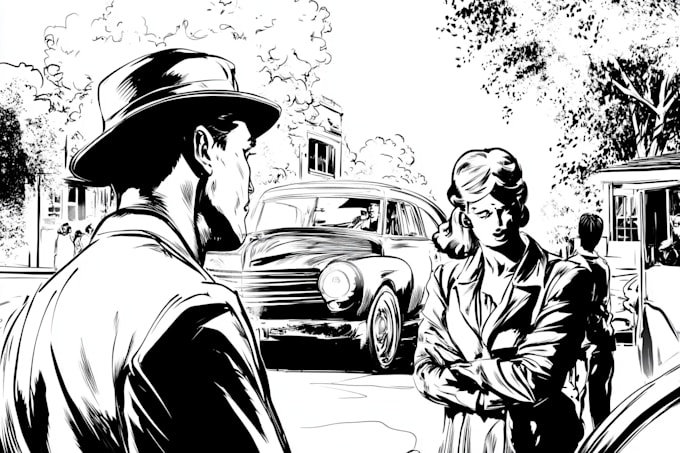 make a comic graphic novel comic strip