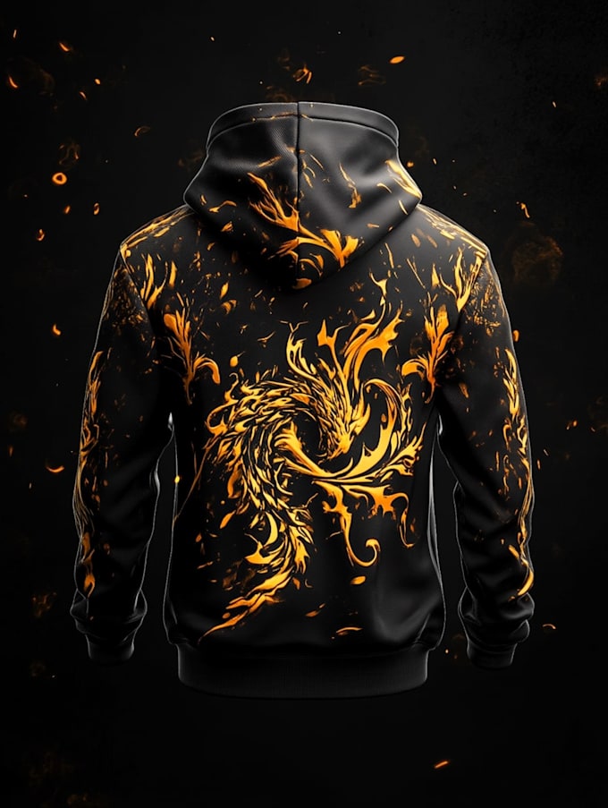 do custom hoodie design or clothing design