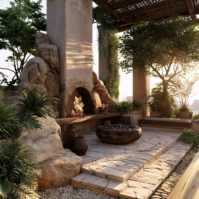 design and render your landscape design