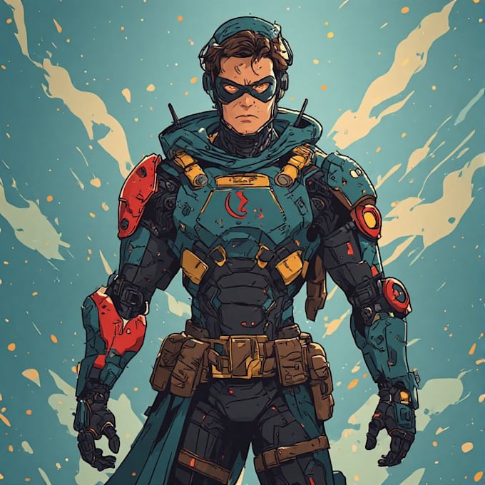 create ai comic book, illustrations any style