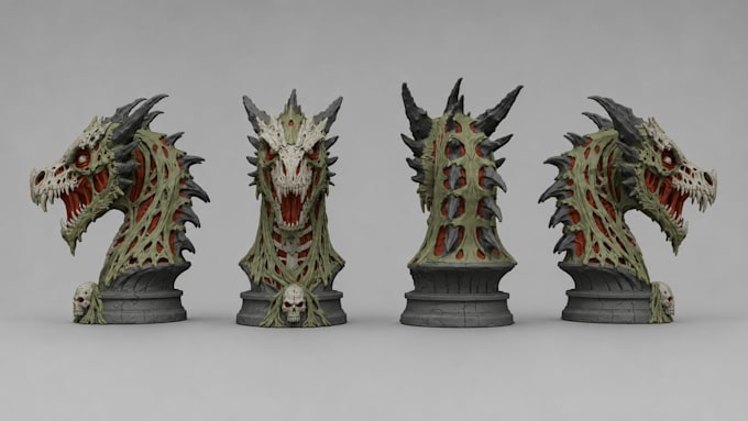 sculpt your 3d character miniature or bust for 3d printing