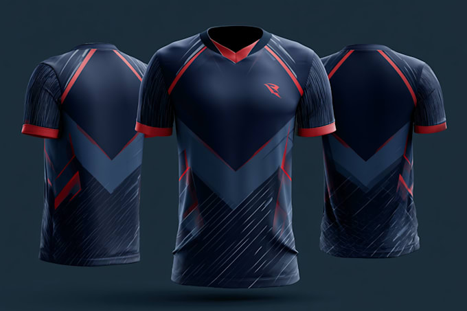 design sublimation football jersey