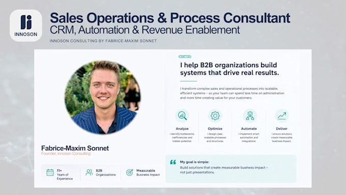 audit your b2b sales process and deliver a prioritized action plan