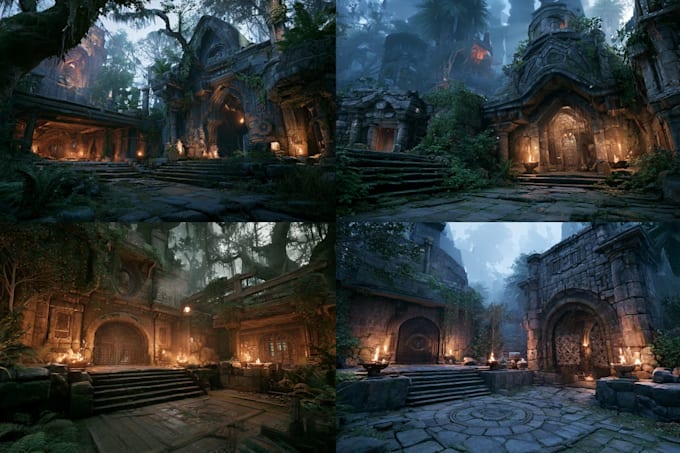 design stunning environment concept art