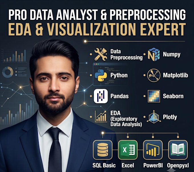 clean analyze and visualize your data using python and excel powerbi