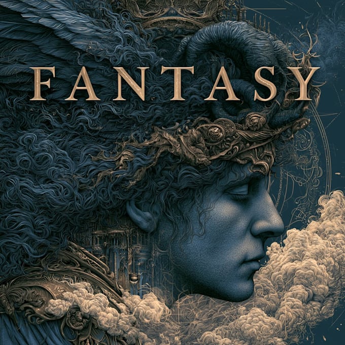 create fantasy illustration for albums cover