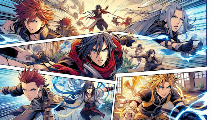 turn your script into professional manga comic pages