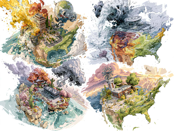 create high quality bespoke fantasy maps