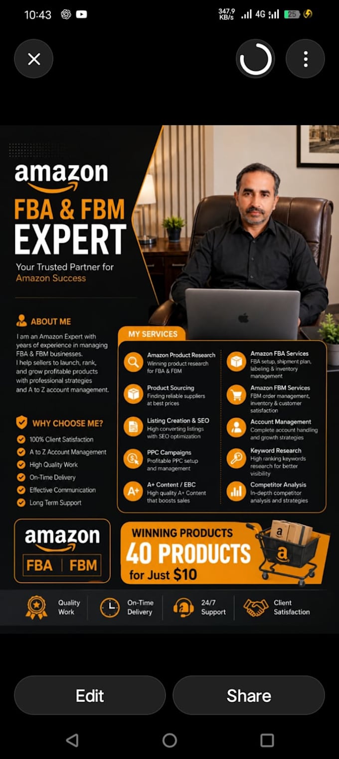 do amazon product listing, SEO and store management