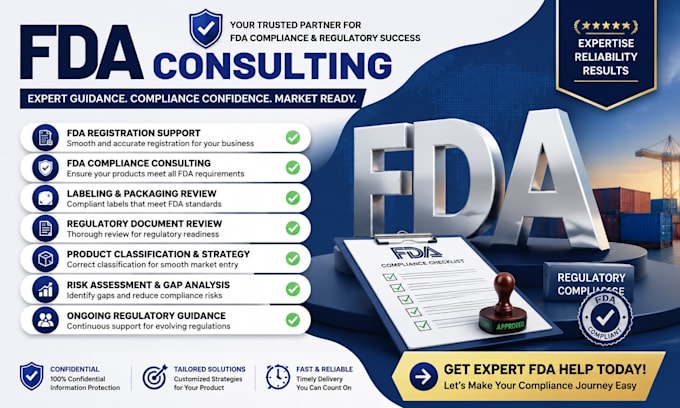 provide fda consulting and fda compliance services