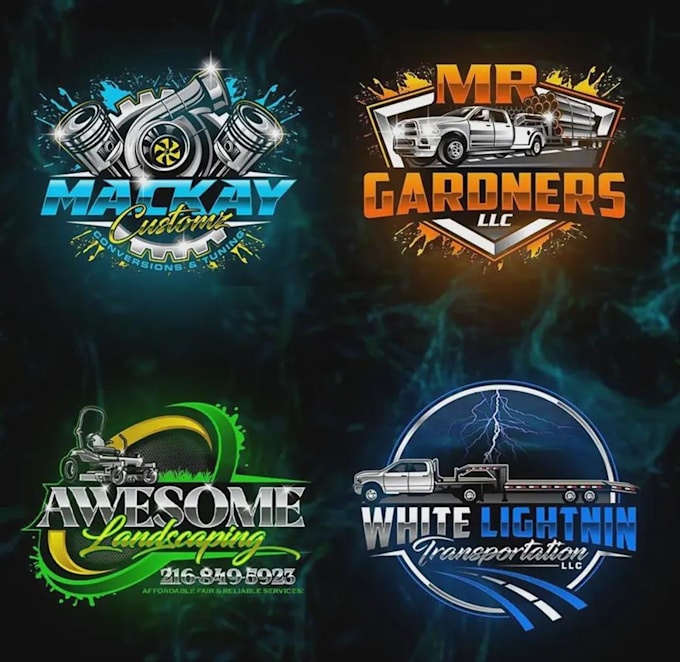 provide automotive logo design