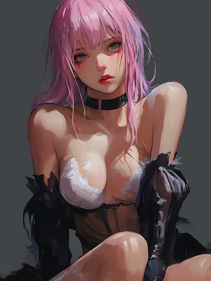 do a anime character
