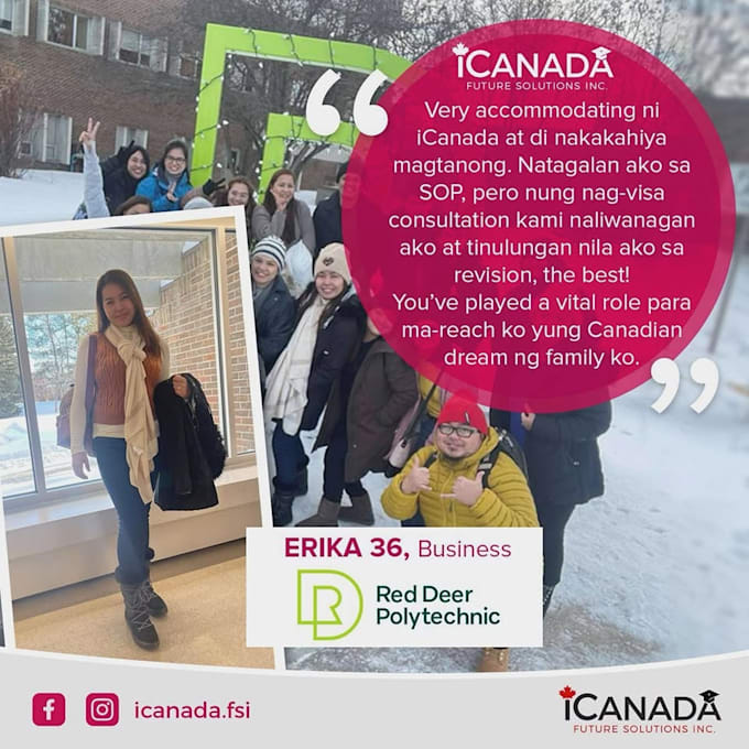 help write study plans for international student applicants