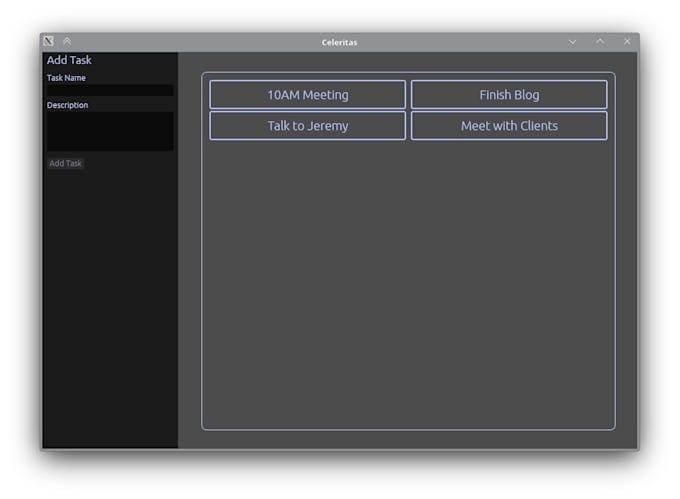 develop a desktop app