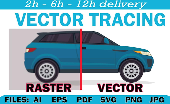 edit logo, redesign, recreate, or convert vector