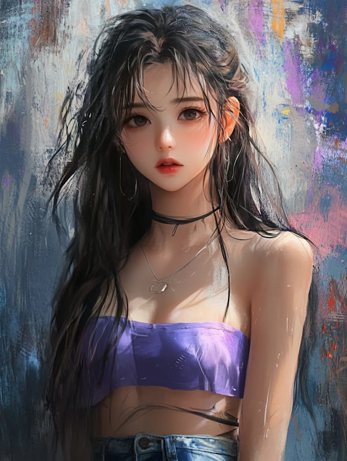 make a anime character