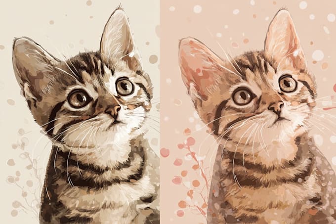 do a custom disney pet portrait