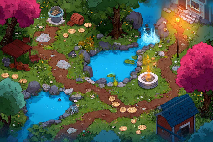 design 2d environments and game level design in unity