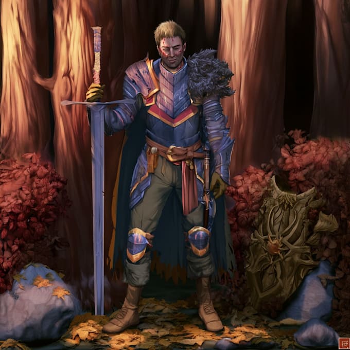 dnd character art and dnd character art