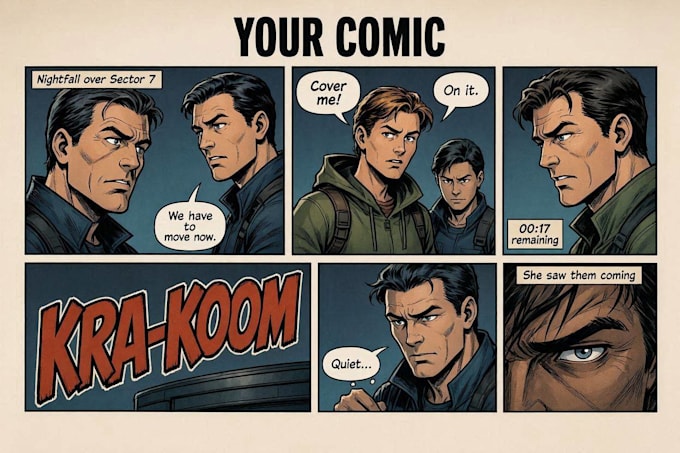 do pro lettering for your comic book
