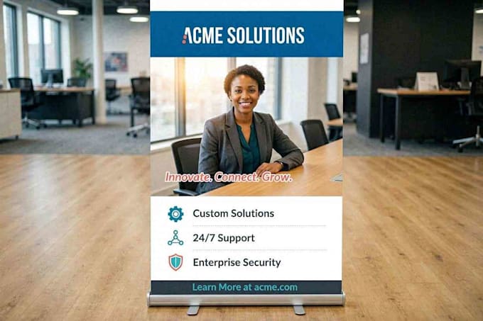 design roll up banner
